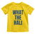 What The Hali Toddler T Shirt Indiana Hoosier Funny Basketball Overrated - Wonder Print Shop