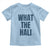 What The Hali Toddler T Shirt Indiana Hoosier Funny Basketball Overrated - Wonder Print Shop