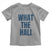 What The Hali Toddler T Shirt Indiana Hoosier Funny Basketball Overrated - Wonder Print Shop