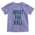 What The Hali Toddler T Shirt Indiana Hoosier Funny Basketball Overrated - Wonder Print Shop