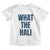What The Hali Toddler T Shirt Indiana Hoosier Funny Basketball Overrated - Wonder Print Shop