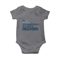But This Is Indiana Baby Onesie In 49 States It’s Basketball Hoosier Pride - Wonder Print Shop