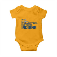 But This Is Indiana Baby Onesie In 49 States Its Basketball Hoosier Pride TS02