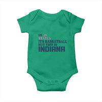 But This Is Indiana Baby Onesie In 49 States It’s Basketball Hoosier Pride - Wonder Print Shop