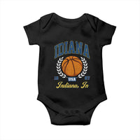 Vintage Indiana Basketball Graphic Baby Onesie Retro 1967 Sports Indianapolis IN Fan