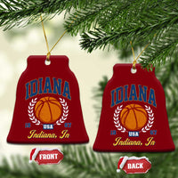 Vintage Indiana Basketball Graphic Ceramic Ornament Retro 1967 Sports Indianapolis IN Fan