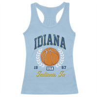 Vintage Indiana Basketball Graphic Racerback Tank Top Retro 1967 Sports Indianapolis IN Fan