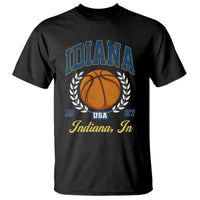 Vintage Indiana Basketball Graphic T Shirt Retro 1967 Sports Indianapolis IN Fan