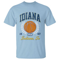 Vintage Indiana Basketball Graphic T Shirt Retro 1967 Sports Indianapolis IN Fan