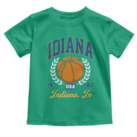 Vintage Indiana Basketball Graphic Toddler T Shirt Retro 1967 Sports Indianapolis IN Fan
