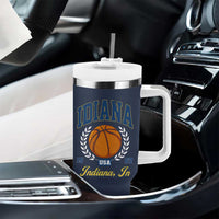 Vintage Indiana Basketball Graphic Tumbler With Handle Retro 1967 Sports Indianapolis IN Fan