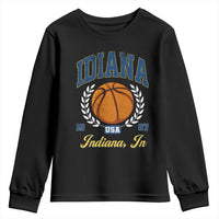 Vintage Indiana Basketball Graphic Youth Sweatshirt Retro 1967 Sports Indianapolis IN Fan