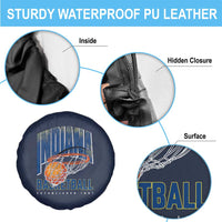 Indiana Basketball Throwback Spare Tire Cover Retro Hoop Graphic for IN Fans Since 1967