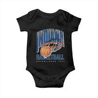 Indiana Basketball Throwback Baby Onesie Retro Hoop Graphic for IN Fans Since 1967