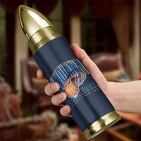 Indiana Basketball Throwback Bullet Tumbler Retro Hoop Graphic for IN Fans Since 1967