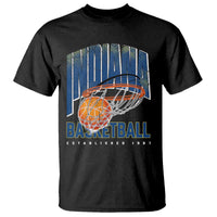 Indiana Basketball Throwback T Shirt Retro Hoop Graphic for IN Fans Since 1967