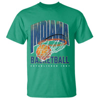 Indiana Basketball Throwback T Shirt Retro Hoop Graphic for IN Fans Since 1967