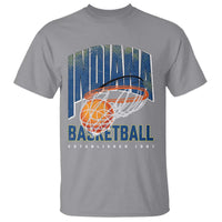 Indiana Basketball Throwback T Shirt Retro Hoop Graphic for IN Fans Since 1967