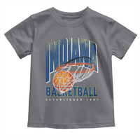 Indiana Basketball Throwback Toddler T Shirt Retro Hoop Graphic for IN Fans Since 1967