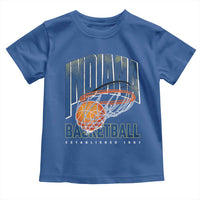 Indiana Basketball Throwback Toddler T Shirt Retro Hoop Graphic for IN Fans Since 1967