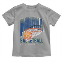 Indiana Basketball Throwback Toddler T Shirt Retro Hoop Graphic for IN Fans Since 1967