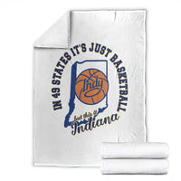 But This Is Indiana Basketball Throw Blanket Indy Hoops Pride Sport Lover