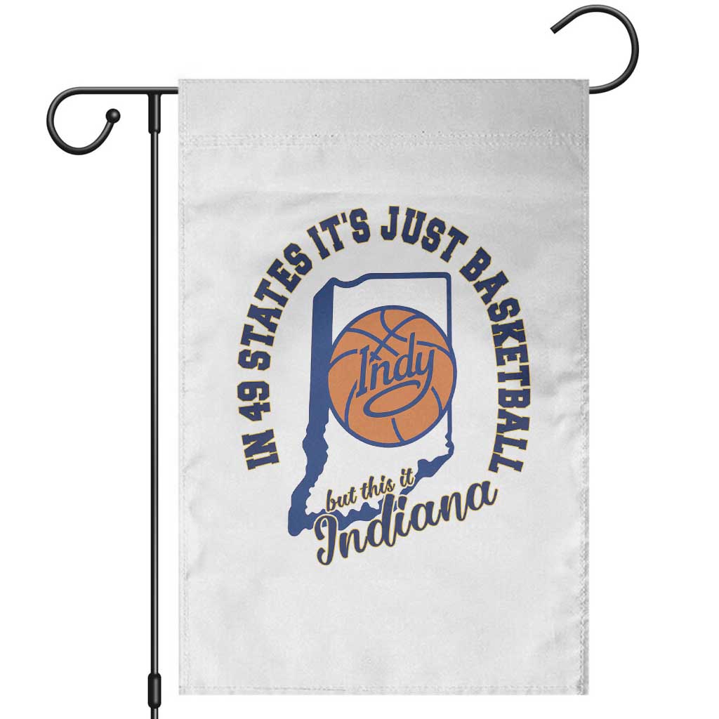 But This Is Indiana Basketball Garden Flag Indy Hoops Pride Sport Lover