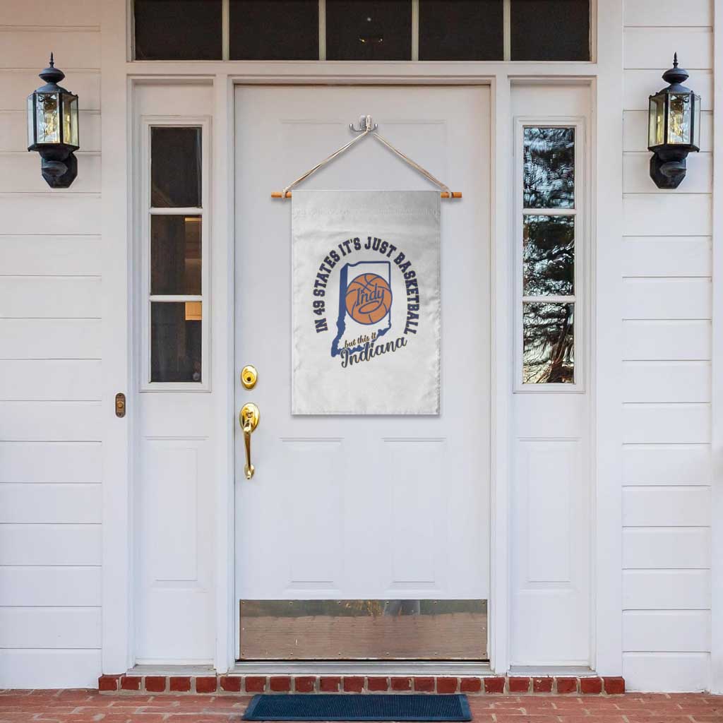 But This Is Indiana Basketball Garden Flag Indy Hoops Pride Sport Lover