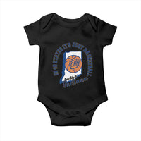 But This Is Indiana Basketball Baby Onesie Indy Hoops Pride Sport Lover