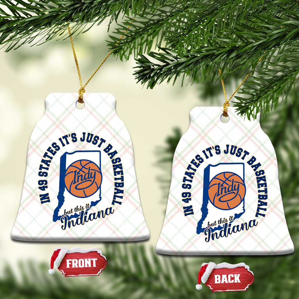 But This Is Indiana Basketball Ceramic Ornament Indy Hoops Pride Sport Lover
