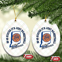 But This Is Indiana Basketball Ceramic Ornament Indy Hoops Pride Sport Lover