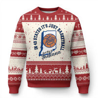 But This Is Indiana Basketball Ugly Christmas Sweater Indy Hoops Pride Sport Lover