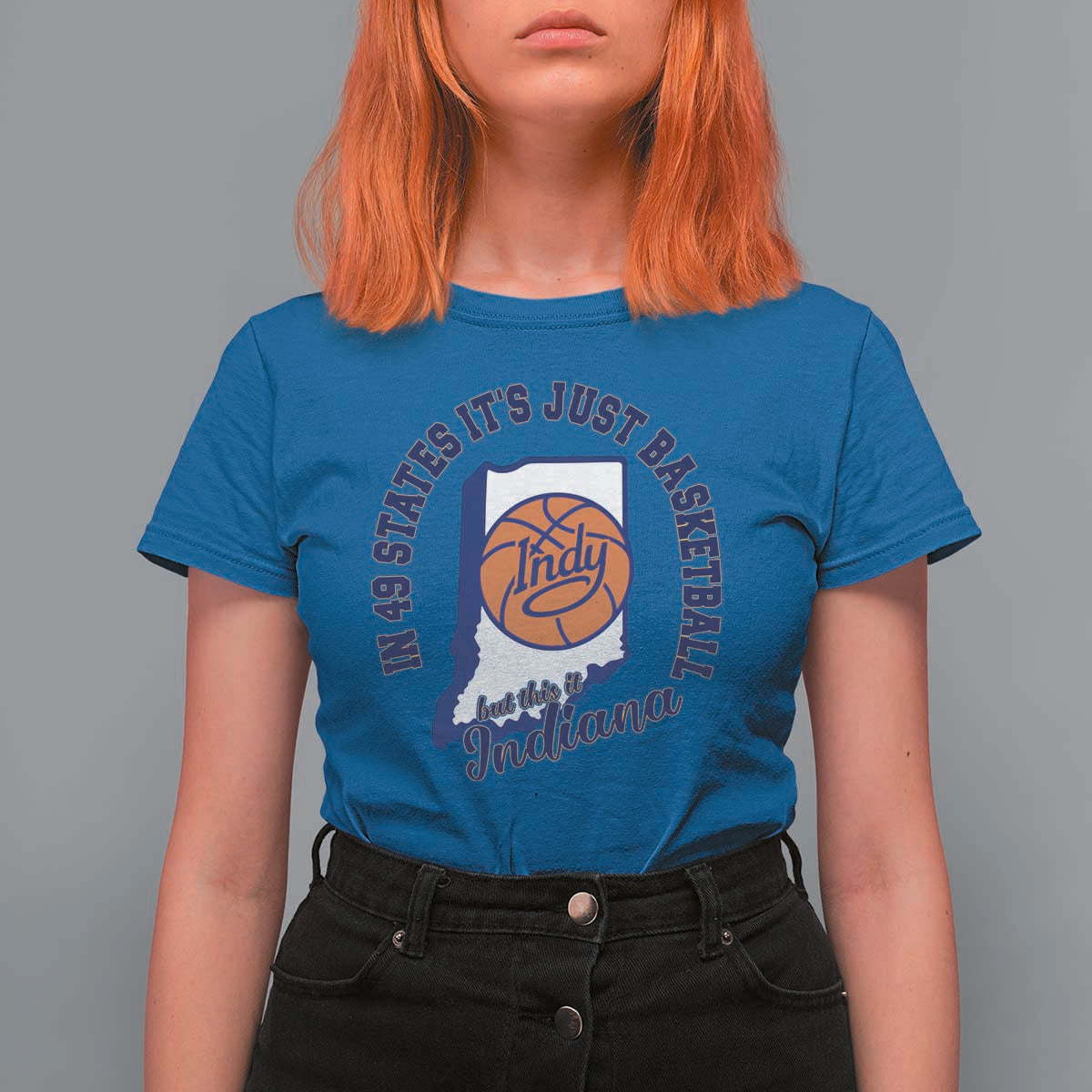 But This Is Indiana Basketball T Shirt For Women Indy Hoops Pride Sport Lover