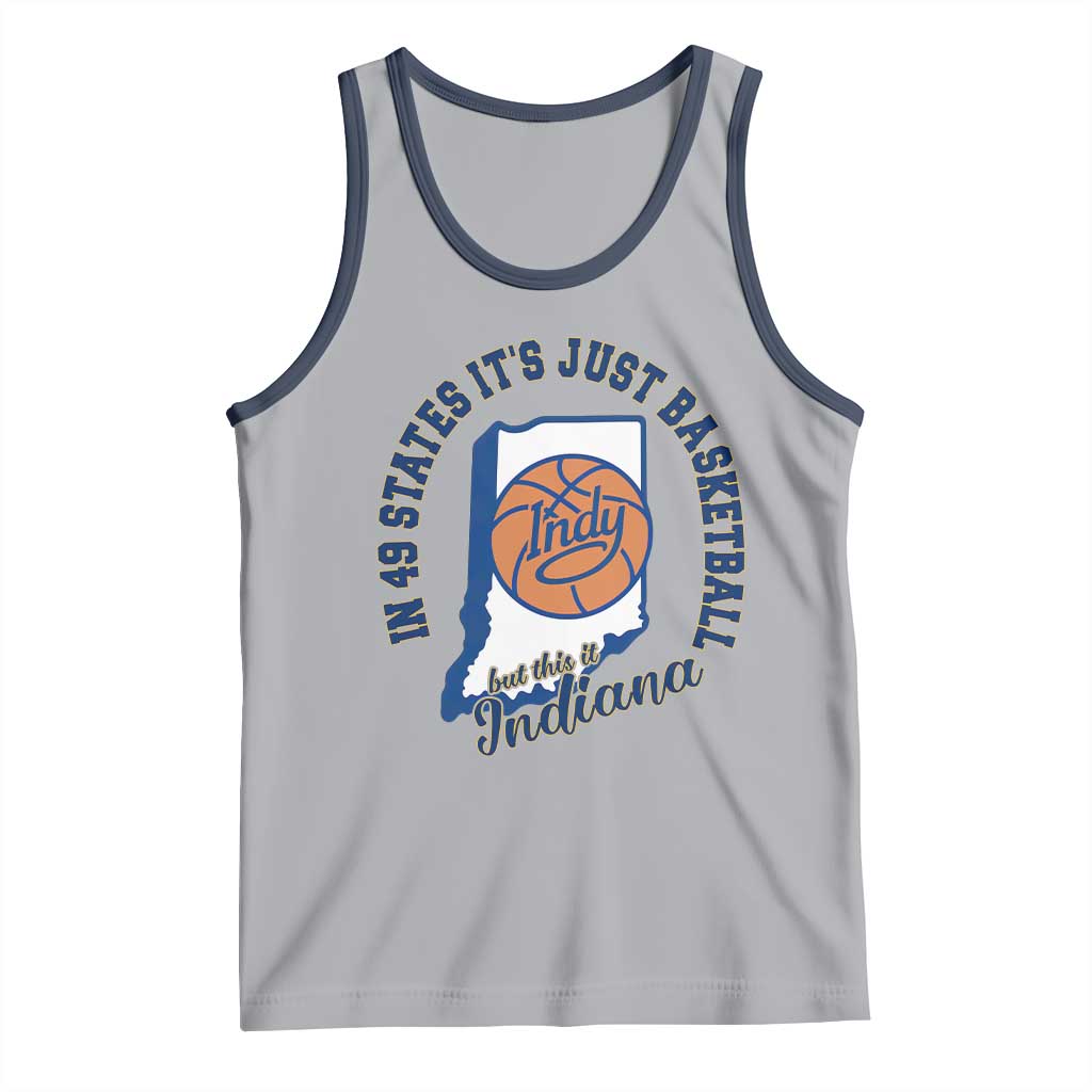 But This Is Indiana Basketball Tank Top Indy Hoops Pride Sport Lover