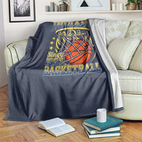 Indiana Basketball Flames Graphic Throw Blanket Vintage 1967 Fan Indy Hoops Pride