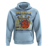 Indiana Basketball Flames Graphic Hoodie Vintage 1967 Fan Indy Hoops Pride