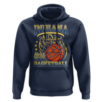 Indiana Basketball Flames Graphic Hoodie Vintage 1967 Fan Indy Hoops Pride