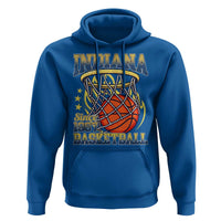 Indiana Basketball Flames Graphic Hoodie Vintage 1967 Fan Indy Hoops Pride