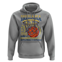 Indiana Basketball Flames Graphic Hoodie Vintage 1967 Fan Indy Hoops Pride
