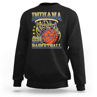 Indiana Basketball Flames Graphic Sweatshirt Vintage 1967 Fan Indy Hoops Pride