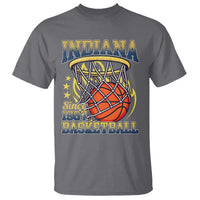 Indiana Basketball Flames Graphic T Shirt Vintage 1967 Fan Indy Hoops Pride