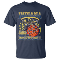 Indiana Basketball Flames Graphic T Shirt Vintage 1967 Fan Indy Hoops Pride