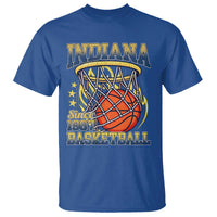 Indiana Basketball Flames Graphic T Shirt Vintage 1967 Fan Indy Hoops Pride
