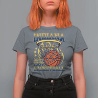 Indiana Basketball Flames Graphic T Shirt For Women Vintage 1967 Fan Indy Hoops Pride