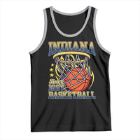 Indiana Basketball Flames Graphic Tank Top Vintage 1967 Fan Indy Hoops Pride
