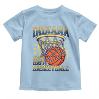 Indiana Basketball Flames Graphic Toddler T Shirt Vintage 1967 Fan Indy Hoops Pride