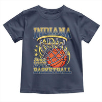 Indiana Basketball Flames Graphic Toddler T Shirt Vintage 1967 Fan Indy Hoops Pride