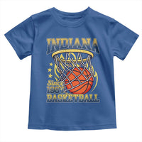 Indiana Basketball Flames Graphic Toddler T Shirt Vintage 1967 Fan Indy Hoops Pride