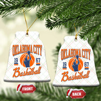 Retro Oklahoma City Basketball Ceramic Ornament Vintage OKC Since 1967 Hoops Lover Sports Fan - Wonder Print Shop