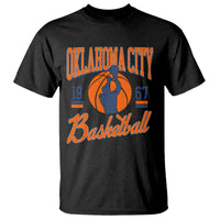 Retro Oklahoma City Basketball T Shirt Vintage OKC Since 1967 Hoops Lover Sports Fan - Wonder Print Shop